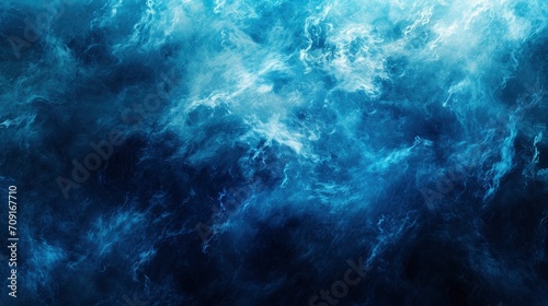 blue Wallpaper, Realistic, HD - generative ai