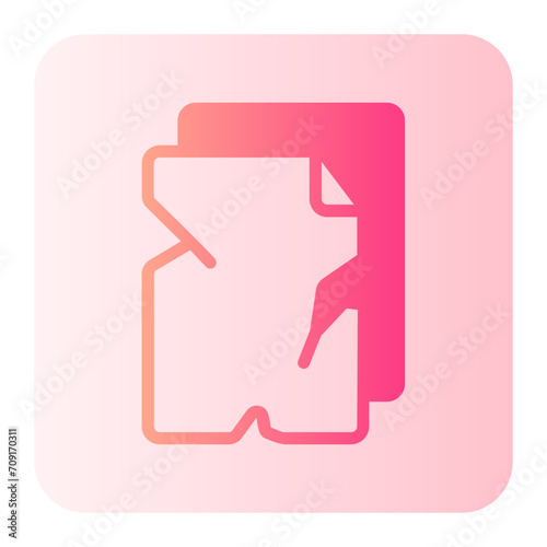 broke gradient icon