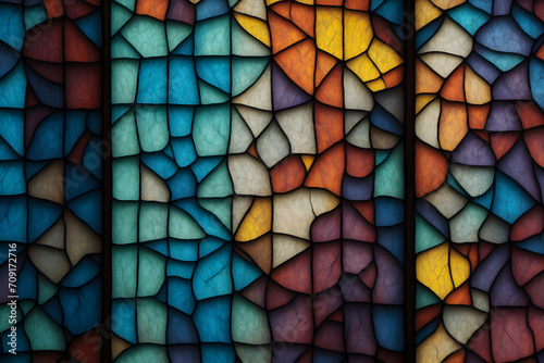 Texture wallpaper Stained Glass style gaussian blur colorful