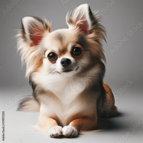 chihuahua on a white background 