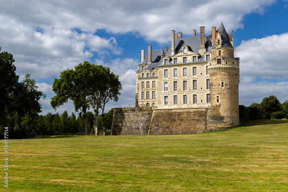 Chateau de Brissac, Brissac-Quince, Pays de la Loire, France