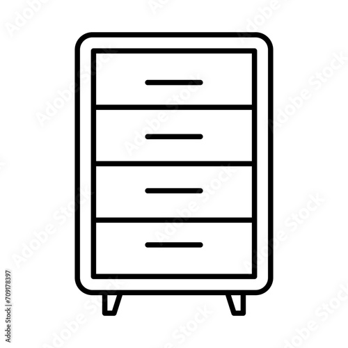 Filing Cabinet Icon Design