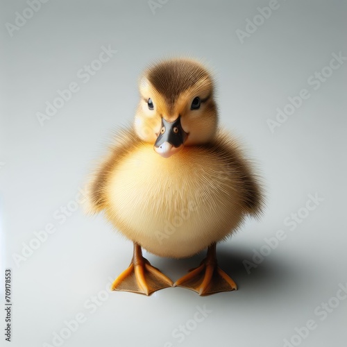 duck isolated on white 