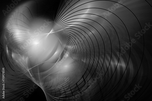 Abstract fractal background