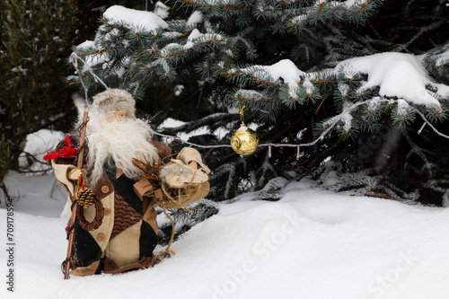 Wallpaper Mural Nicholas under the Christmas tree Torontodigital.ca