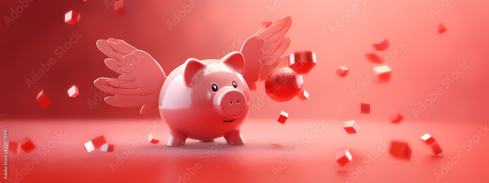 Love's Savings: A Whimsical Journey of Hearts and Piggy Banks Love's Savings: A Whimsical Journey of Hearts and Piggy Banks