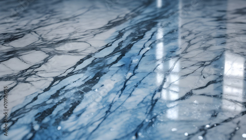 blue marble texture, marble wallpaper, floor and wall tile, natural texture