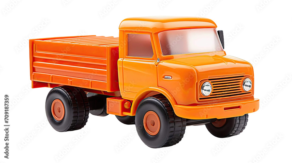 toy truck , Isolated on transparent Background