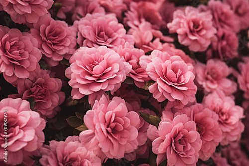 pink carnation flowers © hina
