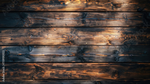 Weathered Charm of an Old Wooden Background