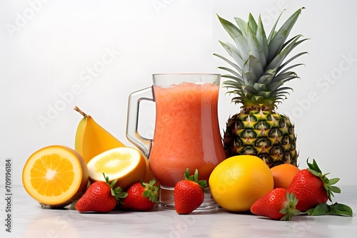 There are numerous types of fruits juices drink cocktail, ranging from common options like strawberry,pineapple,orange