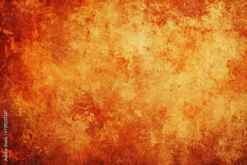 Vintage Textured Orange Background  Artistic Design Concept