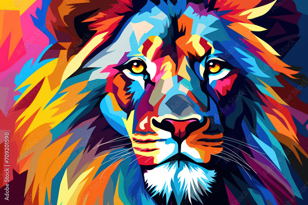 Lion Head: Majestic, Fierce, and Serene. Lion Head: Majestic, Fierce, and Serene.