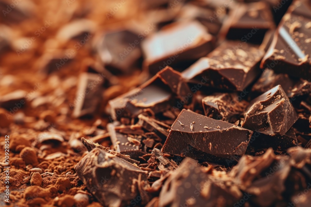 Close up of chocolate Close up of chocolate