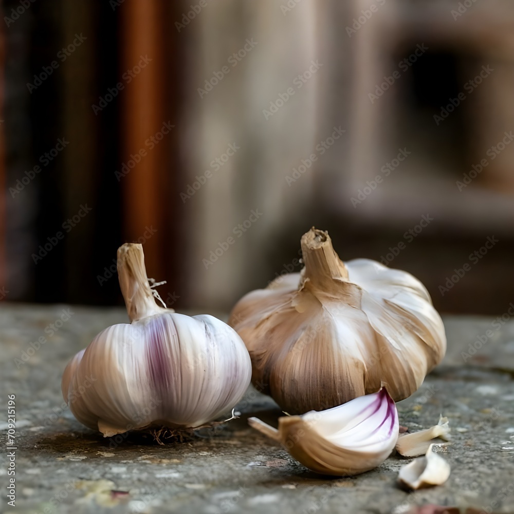 Obraz premium garlic