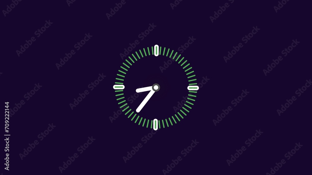 Abstract turquoise clock icon Countdown 24 Hour Day Fast Speed. Dark purple color background clock timer rotation 360 4k illustration. Abstract turquoise clock icon Countdown 24 Hour Day Fast Speed. Dark purple color background clock timer rotation 360 4k illustration.