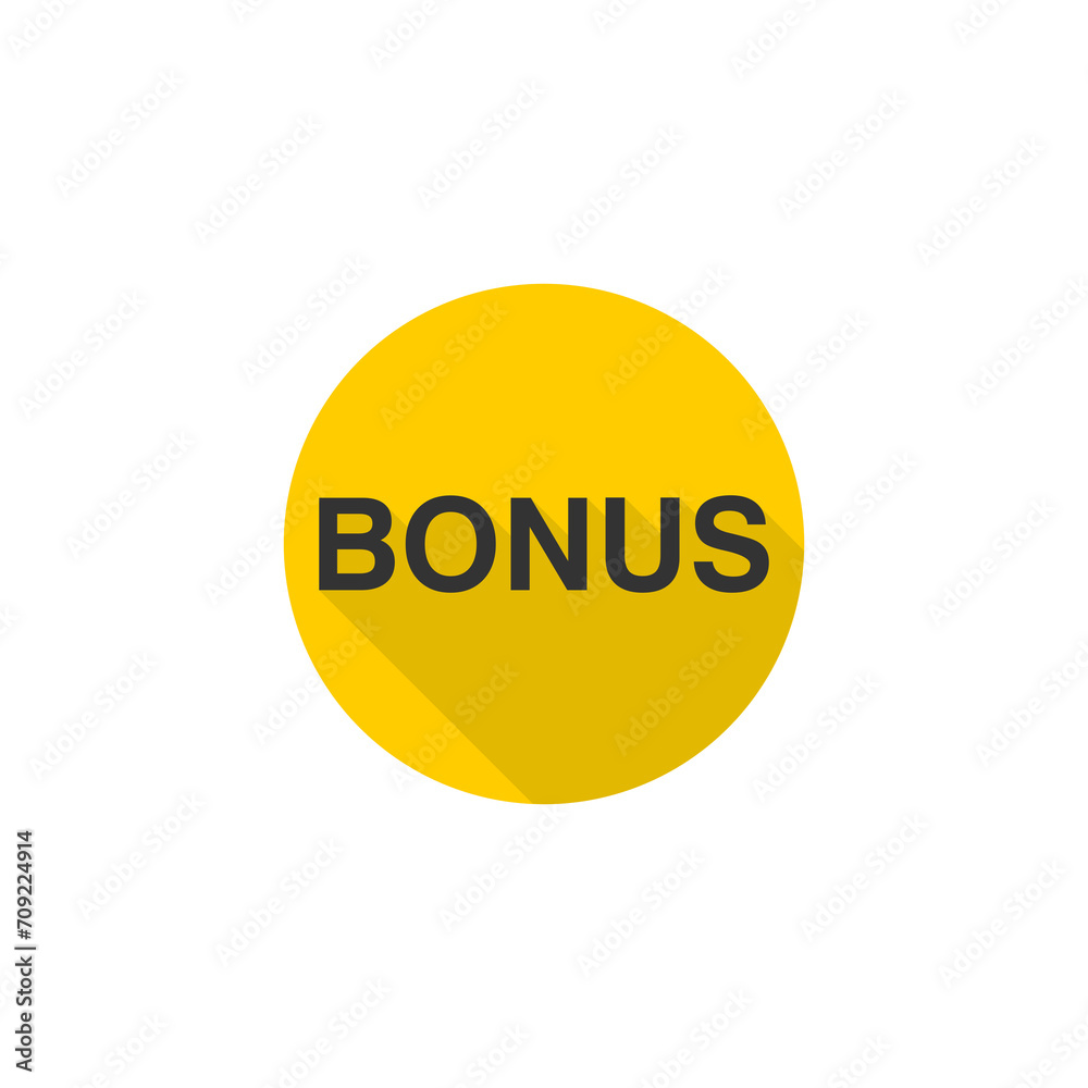 Bonus icon isolated on transparent background Bonus icon isolated on transparent background