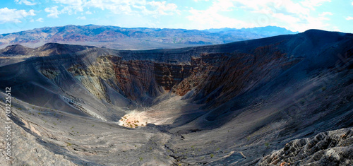 Ubehebe Crater, Death Valley Nat. Park, California, United States photo