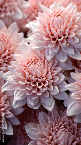 Lot of pale of pink flowers UHD wallpaper