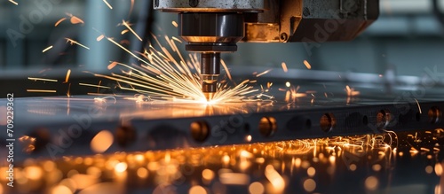 Laser cutting technology efficiently processes stainless steel tubes in sheet metal manufacturing.