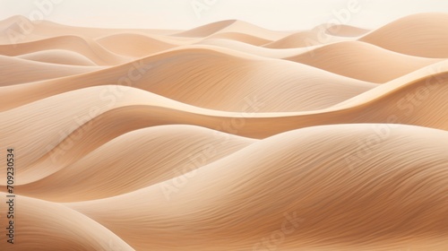 Waves of Sand Dunes: Soothing Beige and Brown Sand Dunes Pattern, Mimicking Undulating Desert Landscape