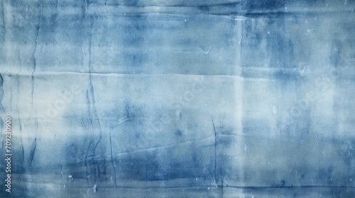 Acid Wash Denim: Textured Acid-Wash Denim Background with Blue and White Shades Creating Rugged, Edgy Feel