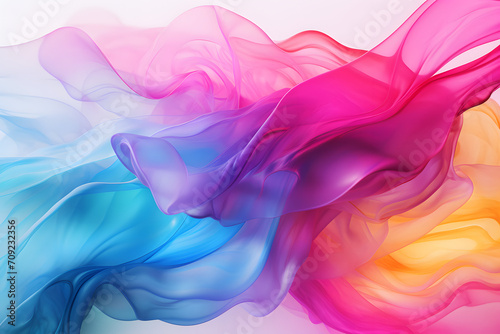 Luxury Fluid Colors for Desktop Background Luxury background with flowing fluid colors in gradient tones, ideal for a stylish and modern desktop. Generative AI,