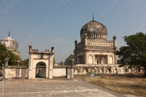 India Hyderabad city view on a sunny winter day