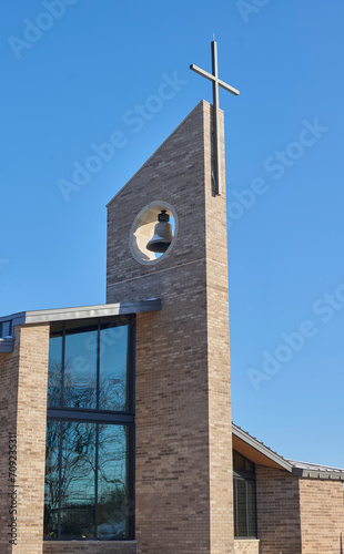 bell tower of Catholic Church