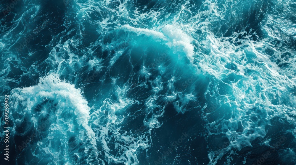 Abstract ocean wave texture in shades of blue, aqua, and teal, creating a captivating graphic resource for web banners. Abstract ocean wave texture in shades of blue, aqua, and teal, creating a captivating graphic resource for web banners.