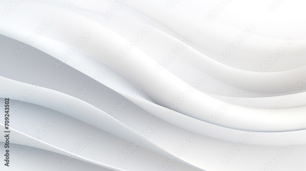 Abstract white and light gray wave modern soft luxury texture