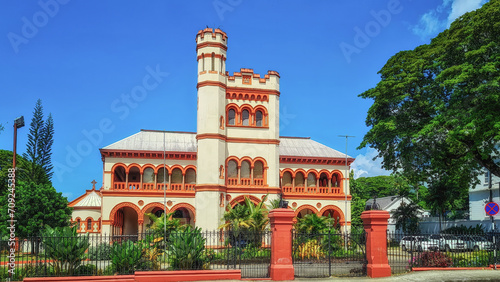 The Archbishop's Palace or House located in Port-of-Spain, Trinidad photo