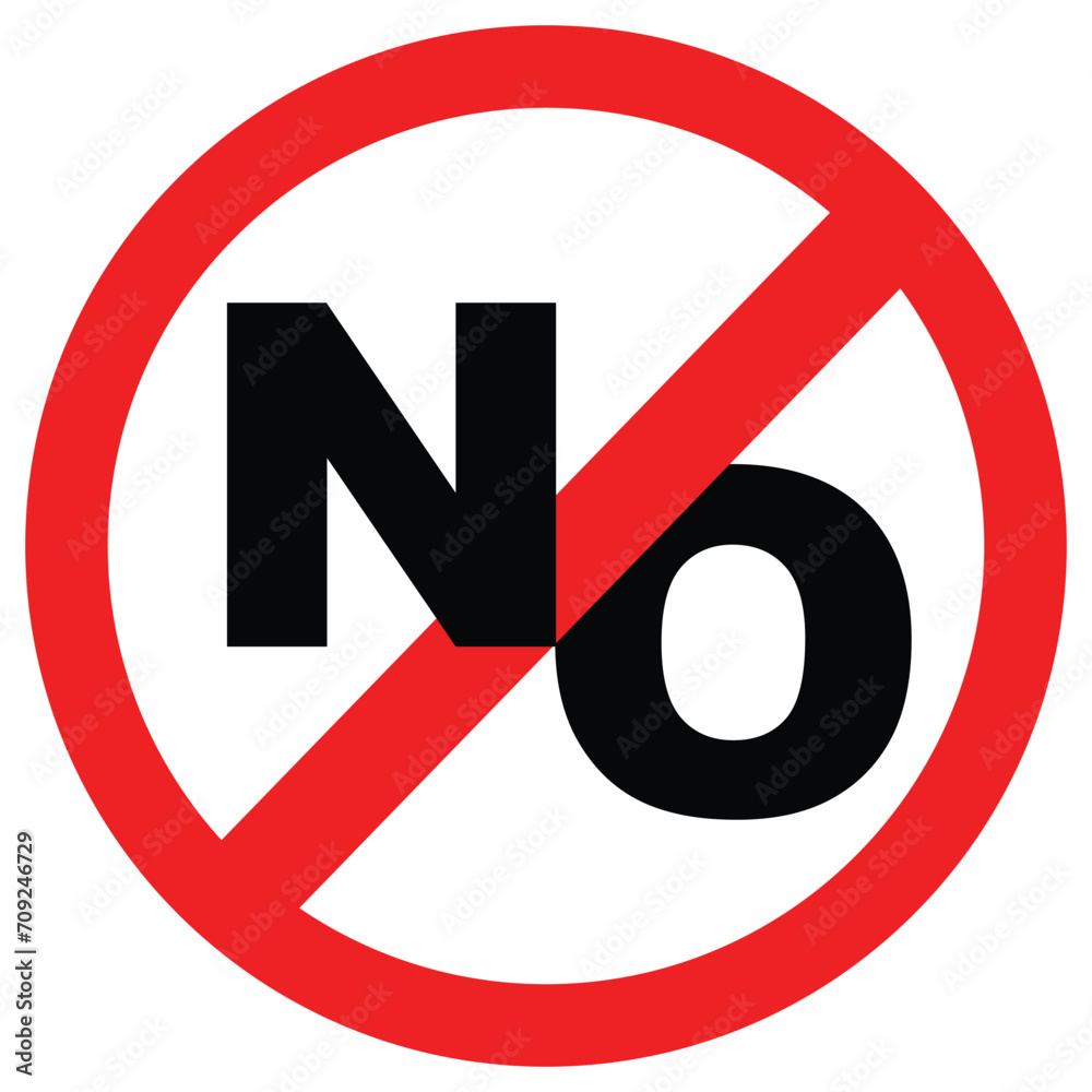 vector prohibited sign iconography. Stop sign. No Sign. Red warning typography.
vector prohibited sign iconography. Stop sign. No Sign. Red warning typography.