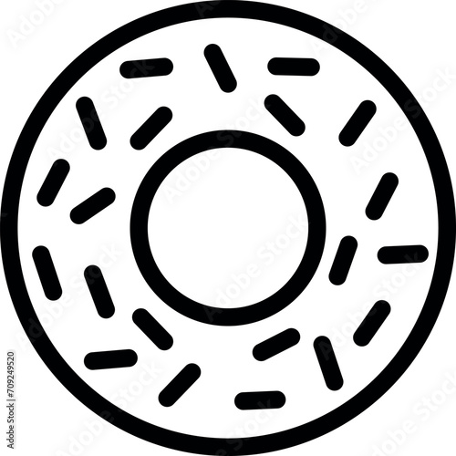 Donut ikona. 