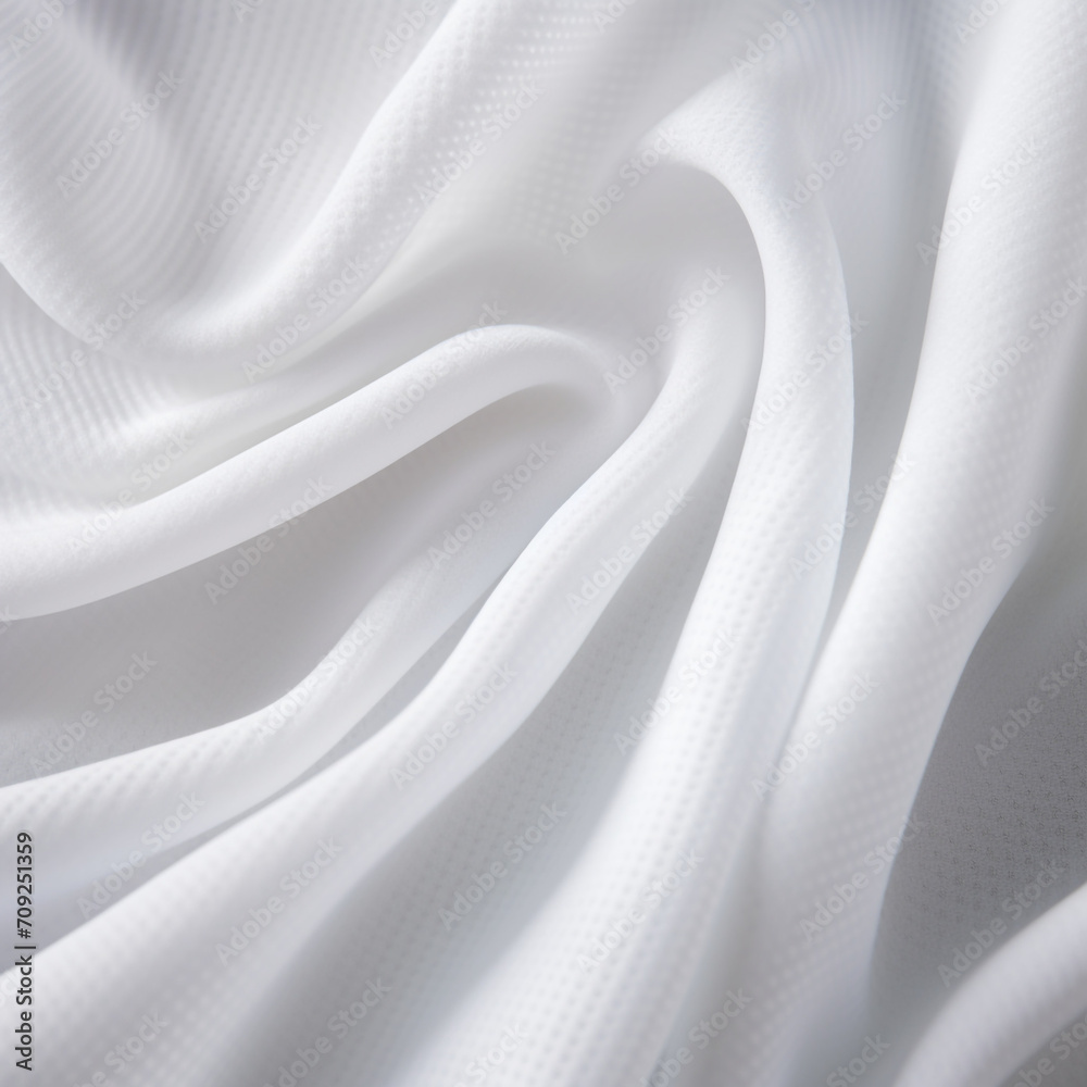 Obraz premium close up white technical fabric created with Generative Ai