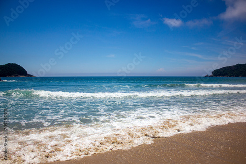 beach with calm waves