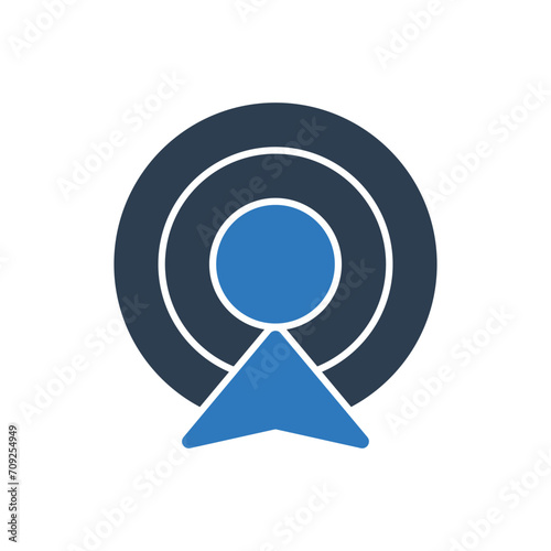Gps Direction Icon