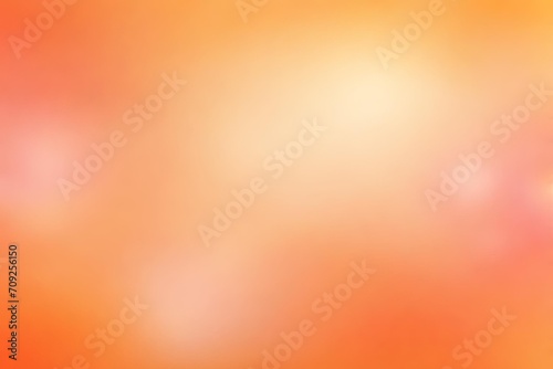 Abstract gradient smooth blurred Bokeh Orange background image
