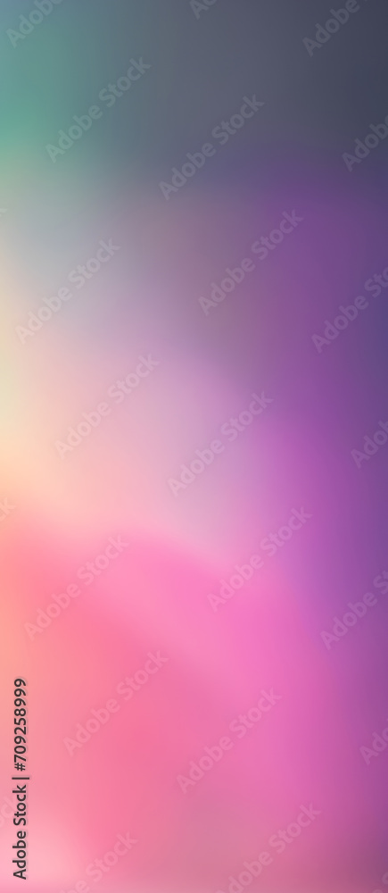 Soft Gradient Graphic Banner Design Colorful Bookmark Digital Card Background Website Template
