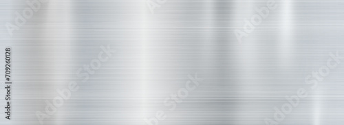 Panoramic background Brushed metal texture. Steel background. Vector illustration silver steel metal texture vector illustration photo
