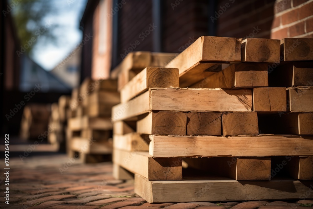 stacks of wood stacks of wood