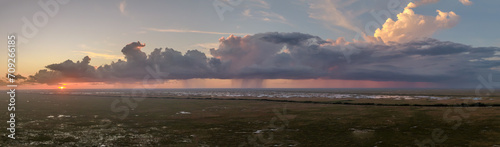 Thunderstorm over the Everglades