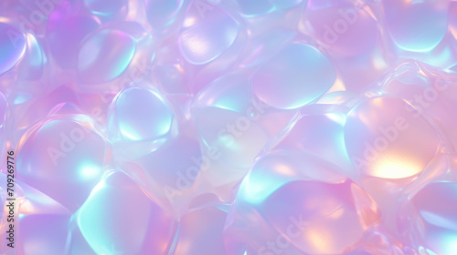 Abstract background in opal colors