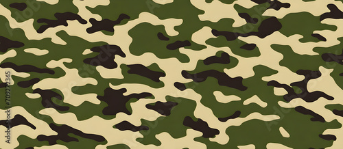 Camouflage Pattern Military Colors Vector Style Camo Background Graphic Army Wall Art Design