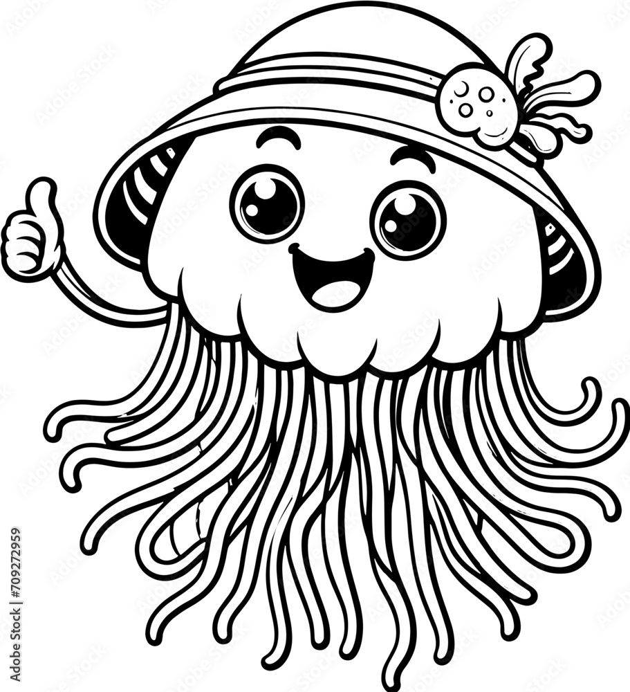 Jolly Jellyfish Cartoon icon 9 Jolly Jellyfish Cartoon icon 9