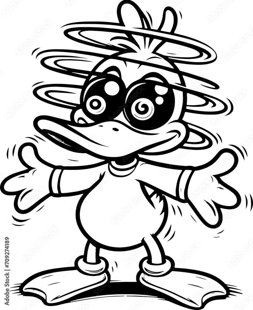 Dizzy Duck Cartoon icon 12 Dizzy Duck Cartoon icon 12