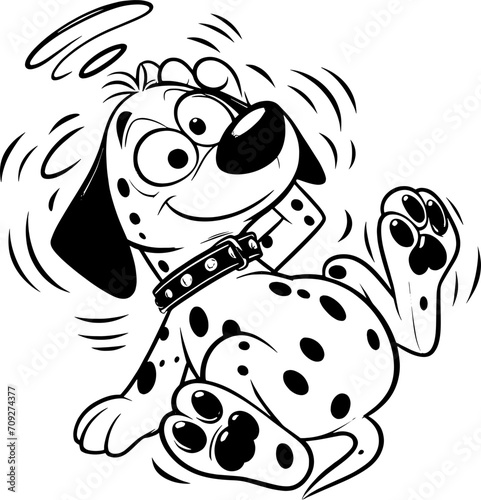 Dizzy Dalmatian Cartoon icon 2