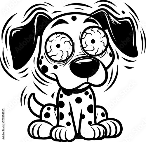 Dizzy Dalmatian Cartoon icon 9