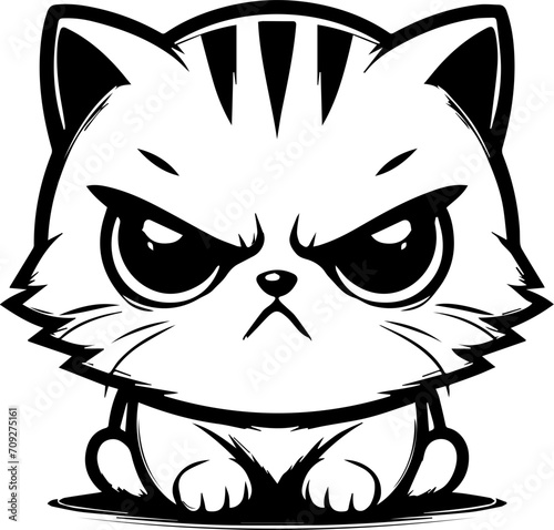 Angry Cat Cartoon icon 5 photo