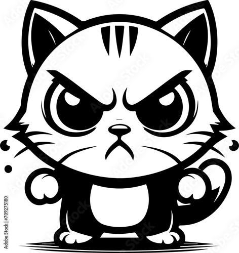 Angry Cat Cartoon icon 3